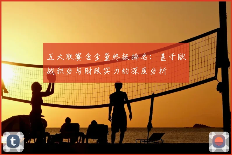 五大联赛含金量终极排名：基于欧战积分与财政实力的深度分析
